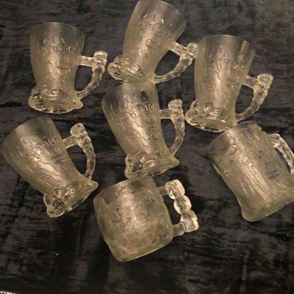 McDonalds Flintstone Mugs